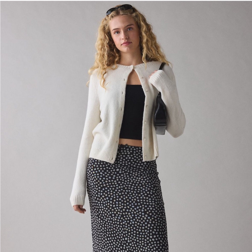 NWT Urban outfitters cream cardigan - Picture 2 of 8